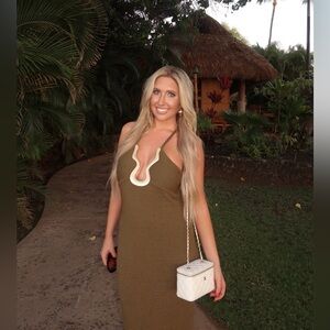 Cult gaia valma knit dress serpent